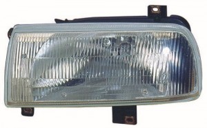 1993 - 1999 Volkswagen Jetta Front Headlight Assembly Replacement Housing / Lens / Cover - Left (Driver) Side