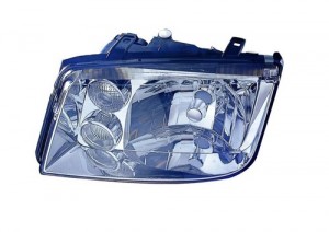 1999 - 2002 Volkswagen Jetta Front Headlight Assembly Replacement Housing / Lens / Cover - Left (Driver) Side