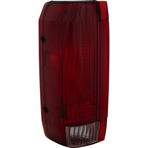 Tail Light Lens and Housing for Ford F-Series 1990-1997, Left (Driver), Styleside, Replacement Models: F-150, F-250, F-350, F-Super Duty.