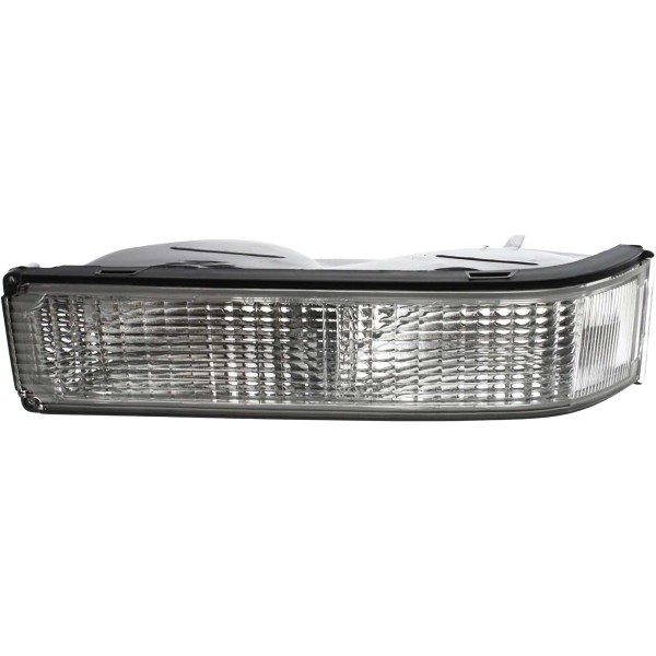Signal Light for Chevrolet C/K Full Size 1988-2002, Left (Driver) Side, Lens and Housing, Single Sealed Beam Headlight, Replacement