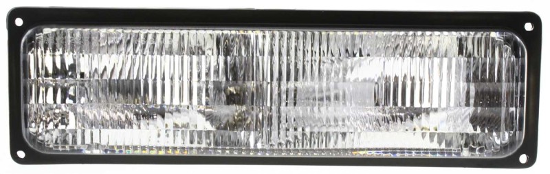 Signal Light for Chevrolet C/K Full Size Pickup 1994-2002, Left (Driver) Side, with Composite Headlights, Lens and Housing, Replacement