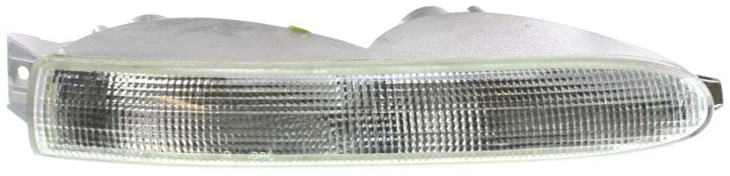 Park Light for Dodge Caravan 1996-2000, Right (Passenger) Side Lens and Housing with Quad Lights, Replacement