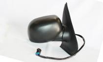 Right (Passenger) Outside Rear View Mirror Assembly for 1998 - 2001 Ford Explorer, Power Remote, Heated, with Puddle Light, Black, Replacement,  F87Z17682BAA