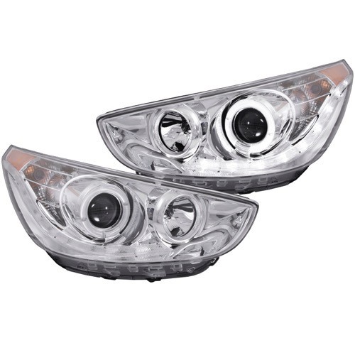 2012 - 2015 Honda Civic Projector Headlight Set (Anzo 121480)