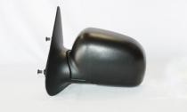 1996 - 2005 Mazda B2500 Side View Mirror Replacement (Non-Heated + Manual + Fold-Away + Textured Black) - Left (Driver)