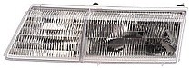 1991 - 1995 Mercury Cougar Front Headlight Assembly Replacement Housing / Lens / Cover - Right (Passenger)