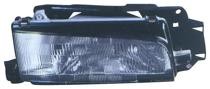 Right (Passenger) Headlight Assembly for 1990 - 1995 Mazda Protege, Front Housing/Lens/Cover Replacement from 7/1/93; Composite;  8DBR51030B, Replacement