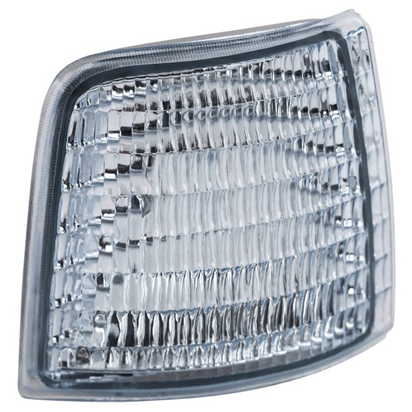 Corner Light for Ford F-Series 1992-1997, Right (Passenger) Side, Lens and Housing, Next to Headlight, Replacement