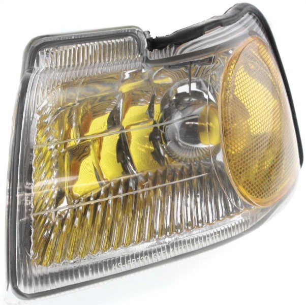 Corner Light for Ford Thunderbird 1996-1997, Left (Driver), Lens and Housing, Replacement