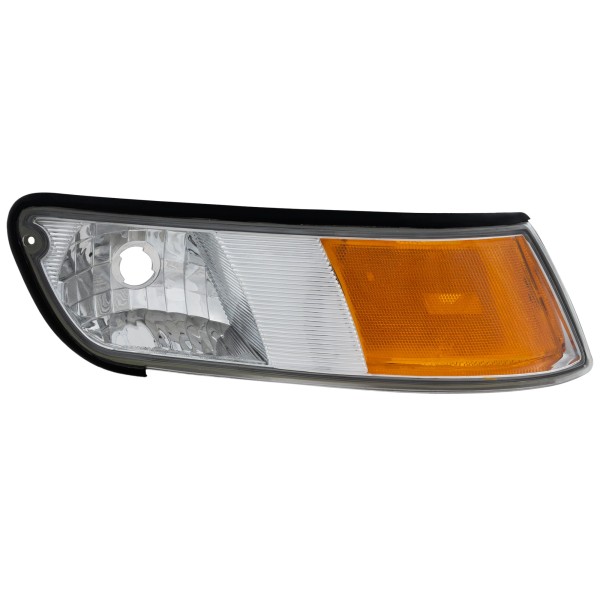 Right (Passenger) Corner Light Lens and Housing for Ford Grand Marquis 1998-2002, Replacement