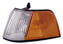 Left (Driver) Front Marker Light Assembly for 1990 - 1991 Honda Civic Sedan,  34350SH4A12, Replacement