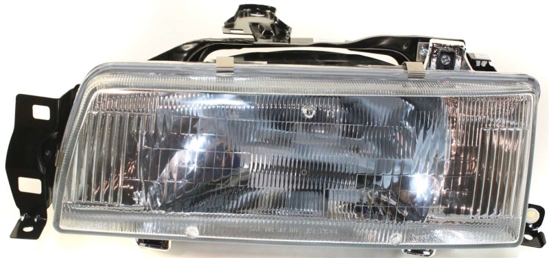 Headlight Assembly for Toyota Corolla 1988-1992, Left (Driver), Halogen, 4-Door Sedan/Wagon, Canada/USA Built Vehicle, Replacement