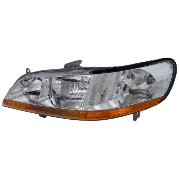 Headlight for Honda Accord 1998-2000, Left (Driver) Side, Lens and Housing, Suitable for Coupe/Sedan, Replacement