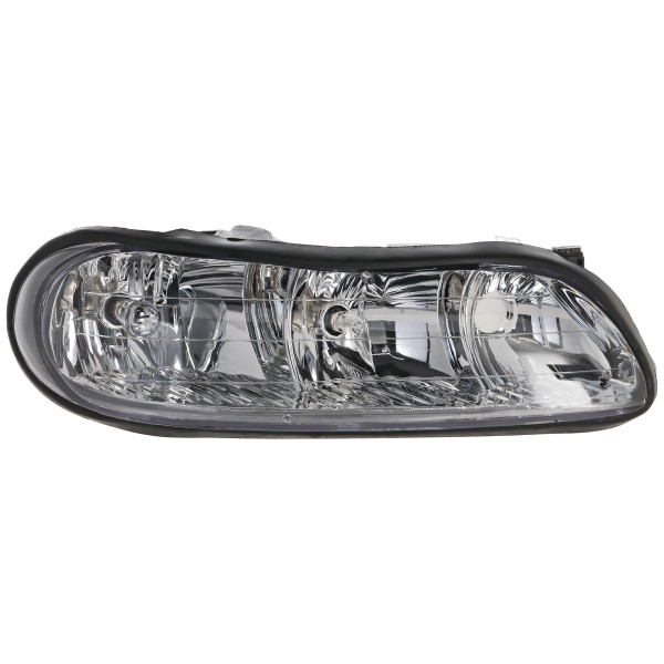 Headlight Assembly for Chevrolet Malibu 1997-2003, Classic 2004-2005: Right (Passenger), Composite, Halogen, Replacement
