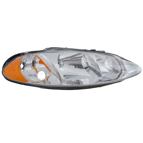 Headlight Assembly for Dodge Intrepid 1998-2004, Right (Passenger), Halogen, with Leveling, Replacement
