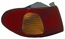 1998 - 2002 Toyota Corolla Rear Tail Light Assembly Replacement (with Bulb) - Left (Driver)