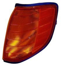 1992 - 1994 Mercedes Benz S420 Parking + Signal Light Assembly Replacement / Lens Cover - Left (Driver)