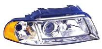 1999 - 2002 Audi A4 Headlight Assembly (from VIN X200001 + Halogen) - Right (Passenger) Replacement