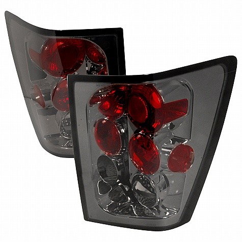 2005 - 2006 JEEP GRAND CHEROKEE ALTEZZA TAIL LIGHTS (PAIR) SMOKE (Spec-D Tuning)