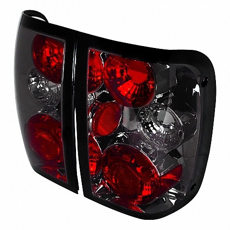 2001 - 2003 FORD RANGER ALTEZZA TAIL LIGHTS (PAIR) SMOKE (Spec-D Tuning)