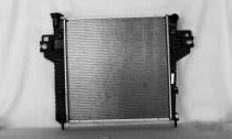 Radiator Assembly for 2002 - 2006 Jeep Liberty, 2.4 Liter Inline 4 + 2.8 Liter Inline 4, with Air Conditioning,  52080123AC, Replacement