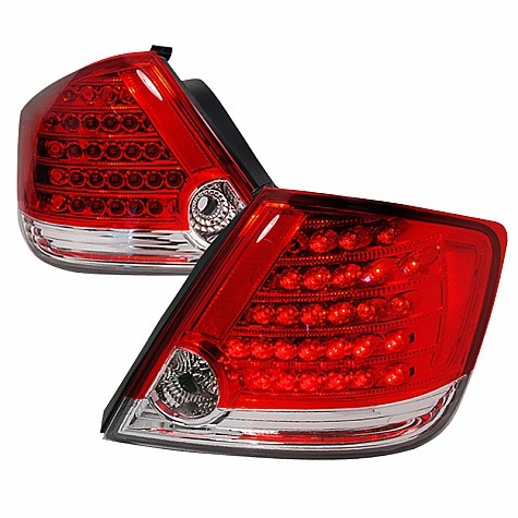 2005 - 2007 SCION TC LED TAIL LIGHTS (PAIR) RED (Spec-D Tuning)