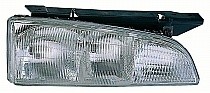 1993 - 1996 Pontiac Bonneville Front Headlight Assembly Replacement Housing / Lens / Cover - Right (Passenger)