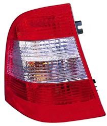 Left (Driver) Rear Tail Light Assembly for 2002 - 2005 Mercedes Benz ML350, Replacement without Special Edition,  1638202364