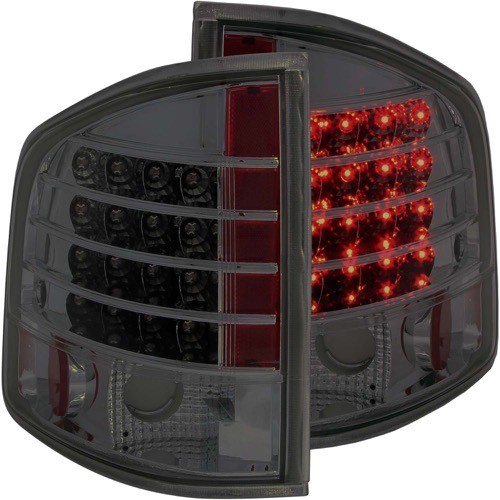 1995 - 2004 Chevrolet (Chevy) S10 LED Tail Lights Smoke (Anzo 311163)