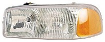 1999 - 2007 GMC Sierra Pickup Front Headlight Assembly Replacement Housing / Lens / Cover - Left (Driver)