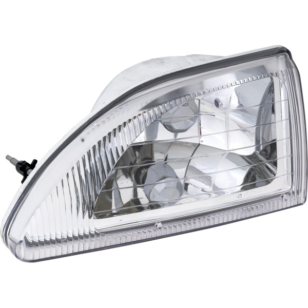 Headlight Assembly for 1994-1998 Ford Mustang, Left (Driver) Side, Halogen, Suitable for Cobra Model, Replacement