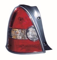 2007 - 2007 Hyundai Accent Rear Tail Light Assembly Replacement / Lens / Cover - Left (Driver)