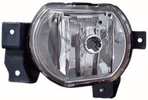 Fog Light Assembly for 2001 - 2005 Kia Rio, Left (Driver) Replacement Housing/Lens/Cover,  92201FD000, Replacement