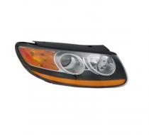 2010 - 2012 Hyundai Santa Fe Front Headlight Assembly Replacement Housing / Lens / Cover - Right (Passenger)