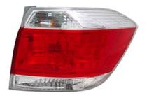 2011 - 2013 Toyota Highlander Rear Tail Light Assembly Replacement / Lens / Cover - Right (Passenger)