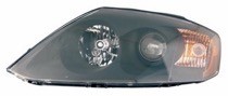 Headlight Assembly for Hyundai Tiburon 2005, Left (Driver) Side, Halogen, Composite Type, CAPA-Certified, Replacement