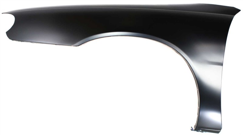 Primed (Ready to Paint) Front Fender for Chevrolet Malibu (1997-2003), Classic (2004-2005), Left (Driver) Side, Replacement