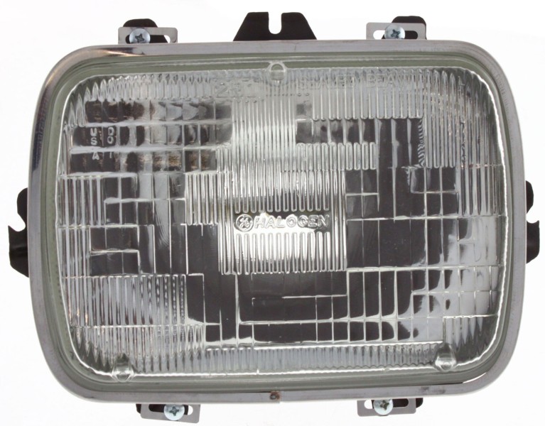 Headlight Assembly for Chevrolet C/K Full Size 1978-2002, Express Van 1996-2017, 7 x 6 in. Capsule Style, Halogen, Sealed Beam, Right (Passenger)=Left (Driver), Replacement