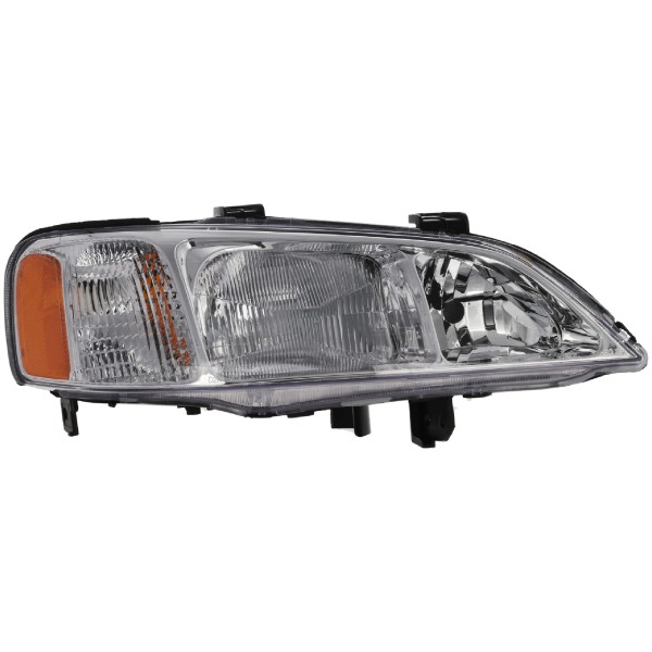 Headlight for Acura TL 1999-2001 Right (Passenger) Side, Lens and Housing, Xenon, without HID Kit, Replacement