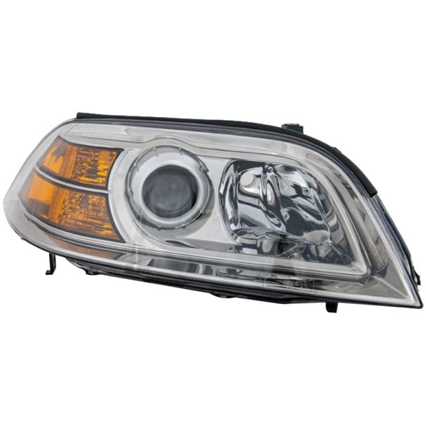 Headlight for Acura MDX 2004-2006, Right (Passenger) Side, Lens and Housing, Replacement