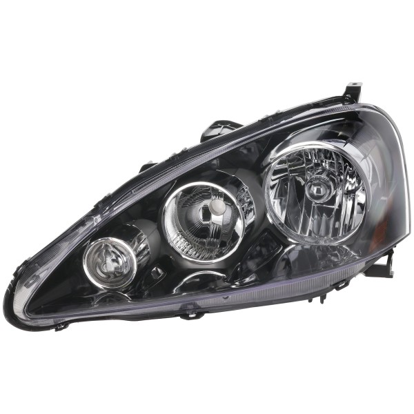Headlight Lens and Housing for 2005-2006 Acura RSX, Left (Driver) Side, Replacement