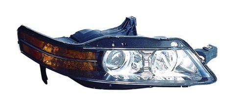 2007 - 2008 Acura TL Front Headlight Assembly Replacement Housing / Lens / Cover - Right (Passenger) Side - (Base Model + Type-S)