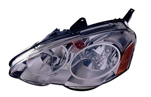 2002 - 2004 Acura RSX Front Headlight Assembly Replacement Housing / Lens / Cover - Left (Driver) Side
