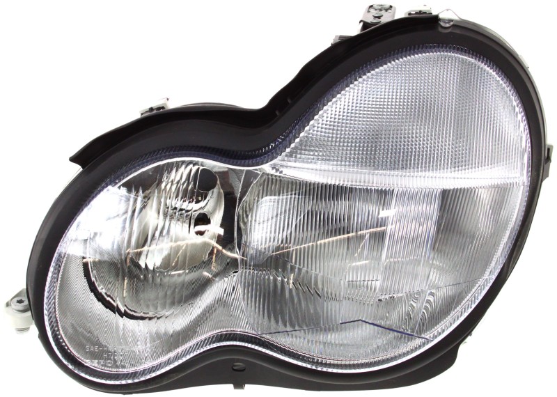 Headlight for Mercedes-Benz C-Class (2001-2007) Sedan, 203 Chassis, Left (Driver), Lens and Housing, without Bulb and Ballast, Xenon, Replacement