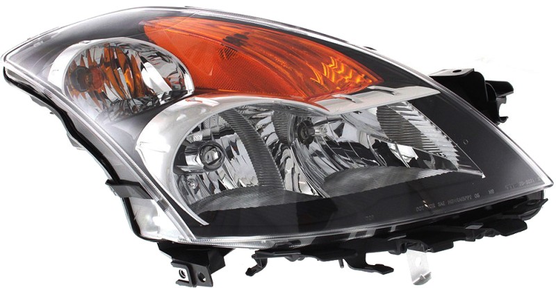Headlight Assembly for Nissan Altima Sedan 2007-2009, Right (Passenger) Side, HID/Xenon, Excluding Hybrid Model, with HID Kit, Replacement