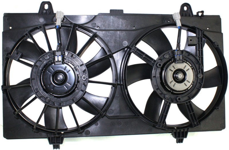 Radiator Fan Assembly for Nissan Sentra 2007-2012, Dual Fan, 2.0L Engine, Replacement