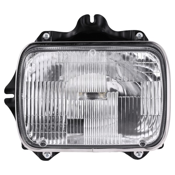 Headlight Assembly for Toyota 4Runner (1987-1995), Toyota Pickup (1987-1995), Tacoma 4WD (Four-Wheel Drive)(1995-1997), Tacoma 2WD (Two-Wheel Drive)(1995-1996), Halogen, with Sealed Beam, Left (Driver), Replacement