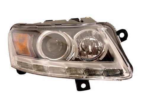 2009 - 2011 Audi A6 Front Headlight Assembly Replacement Housing / Lens / Cover - Right (Passenger) Side