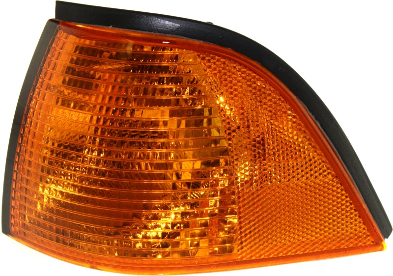Corner Light for BMW 3-Series 1992-1999, Left (Driver) Side, Park/Signal Light, Includes Lens and Housing, Perfect for Coupe/Convertible, Replacement - fits 318i, 320i, 323i, 325i, 328i, 330i.
