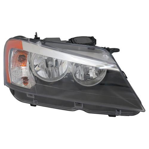 2011 - 2014 BMW X3 Front Headlight Assembly Replacement Housing / Lens / Cover - Right (Passenger)
